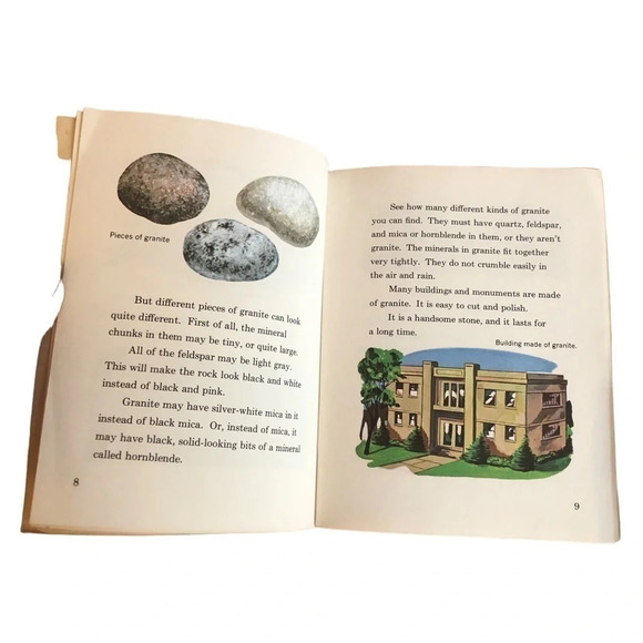 Vintage children’s text book “ Rocks and minerals “ a California series - Picture 7 of 8